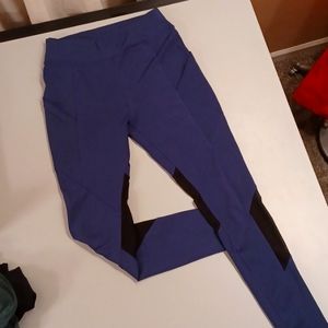 PopFit Full Length Leggings - Pockets, mesh